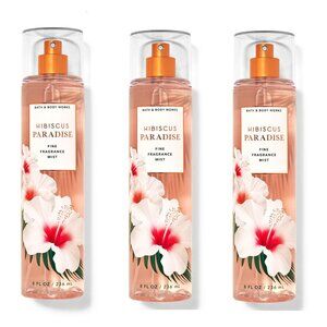 Bath & Body Works Hibiscus Paradise Fine Fragrance Mist Set of 3